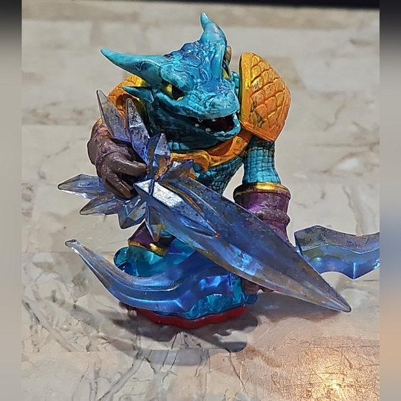 Skylanders Trap Team Snap Shot Blue Water Element Figure Model 2014 - Picture 1 of 5